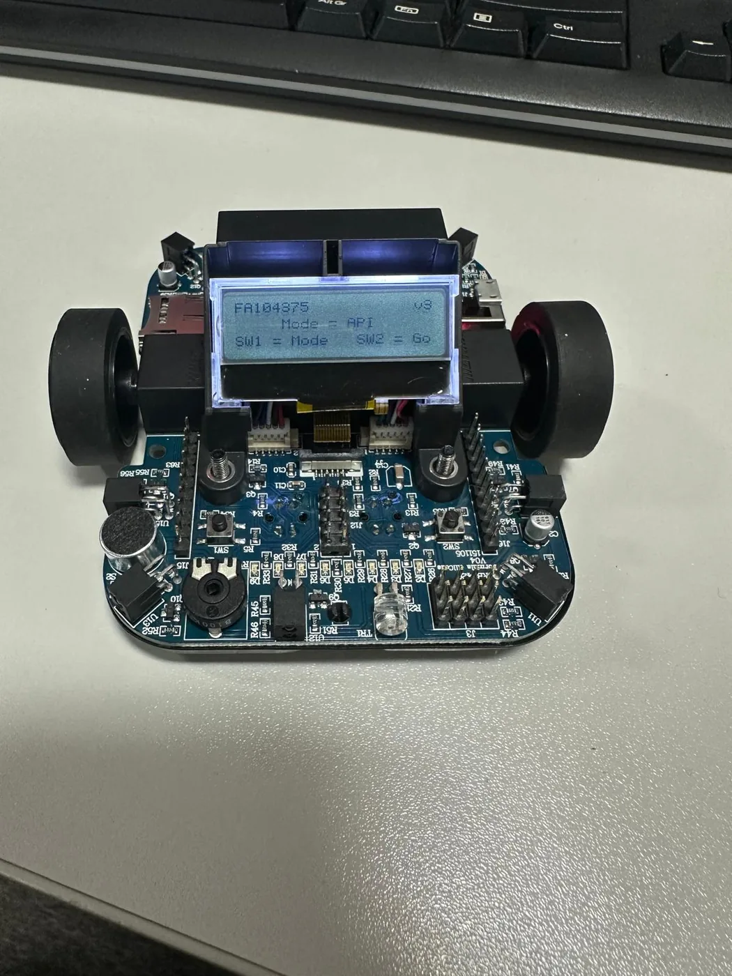 Formula AllCode robot used for the line following project